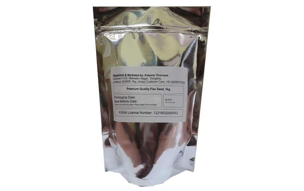 EasyBee Premium Quality Flax Seed    Pack  1 kilogram